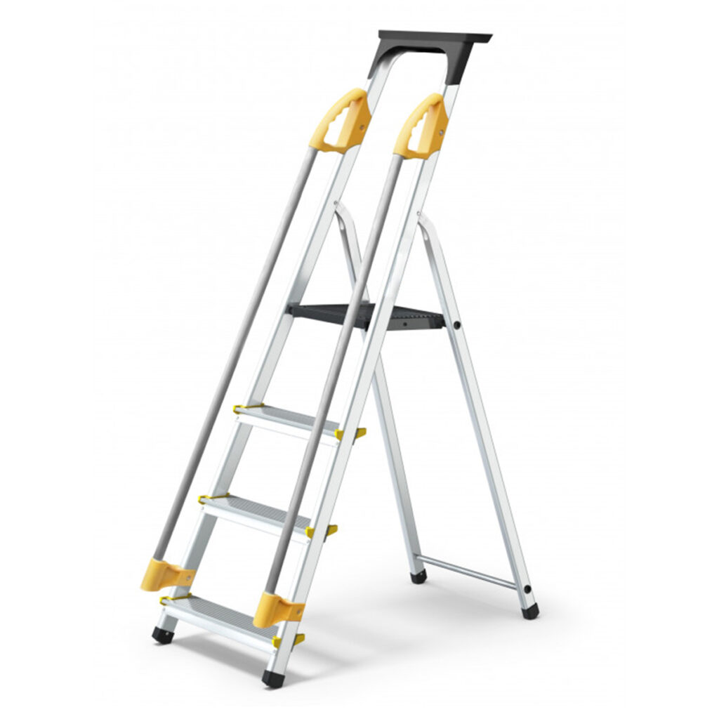 Abbey Aluminium Safety Platform Step Ladders Free UK Delivery