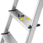 Hailo-L60-Aluminium-Step-Ladder-tread-width