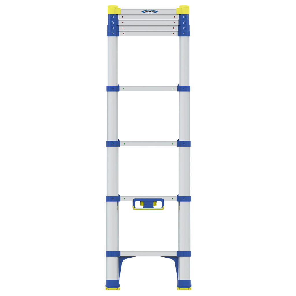 Werner Telescopic Soft Close Extension Ladder 2.6m And 2.9m - Ladders4Sale