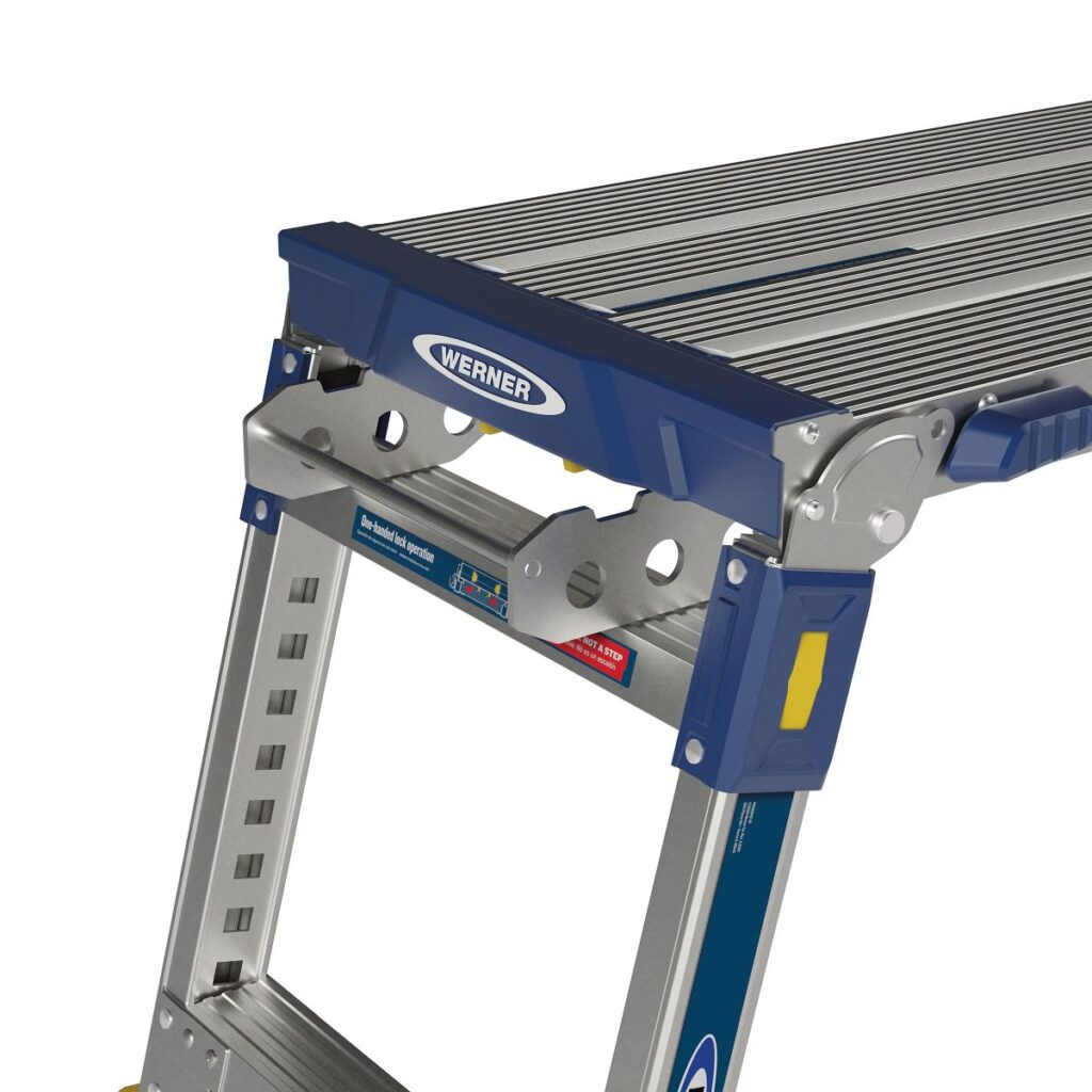 Werner 79024 Adjustable Height Linking Pro Work Platform - Ladders4Sale