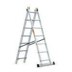 2x7-rung-aluminum-press-formed-multi-purpose-two-section-ladder-150-kg