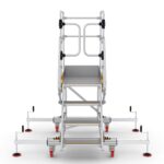 Climb It Extra Large Platform Safety Steps with Adjustable Stabilisers-CAS804-FRONT