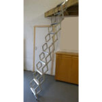 Dolle-Alufix-Vertical-Concertina-Loft-Ladder-opened