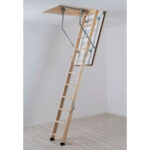 loft-ladder-dolle-rei-45-fire-resistant-Installed-Opened