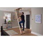 Werner Fire Guard Pro Complete Timber Loft Ladder Access Kit-34539000_EI_Climbing