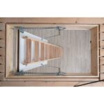 Werner Fire Guard Pro Complete Timber Loft Ladder Access Kit-34539000_EI_Opened_Top_Down_View