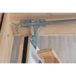 Werner Fire Guard Pro Complete Timber Loft Ladder Access Kit-34539000_FI_Spring-Assisted_Stowage