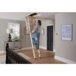 Werner Thermoplus Complete Timber Loft Ladder Access Kit-34537000_EI_Climbing_Female