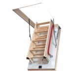 Werner Thermoplus Complete Timber Loft Ladder Access Kit-34537000_PI_Closed