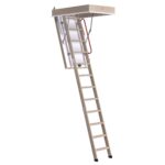 Werner Thermoplus Complete Timber Loft Ladder Access Kit-34537000_PI_Open_Reverse_View