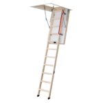 Werner Thermoplus Complete Timber Loft Ladder Access Kit-side-34537000_PI--