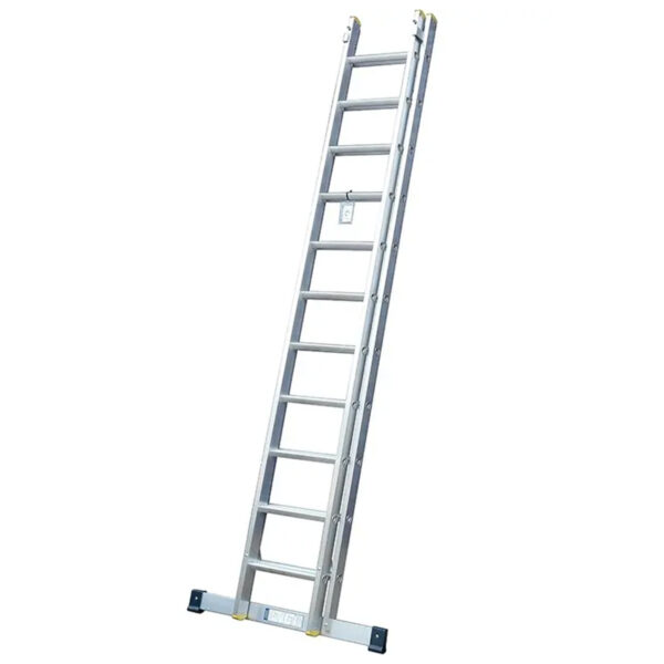 closed-ladder--Double-Section-Trade-Professional-Aluminium-Extension-Ladder