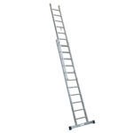 extended-opened-Double-Section-Trade-Professional-Aluminium-Extension-Ladder